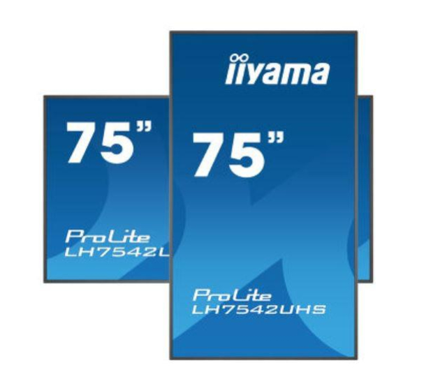 iiyama 74,5'' PROLITE LH7542UHS-B3 Czarny - 1375289 - zdjęcie 4